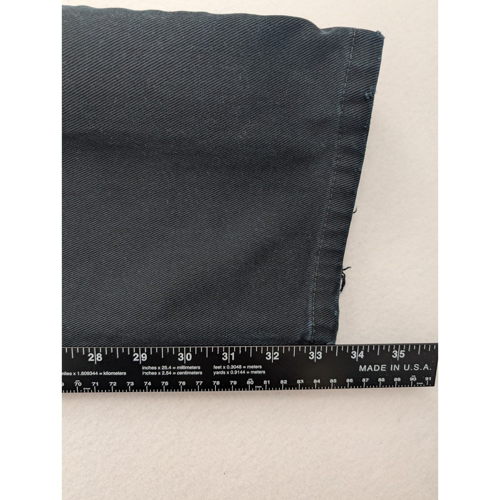 Vintage Calvin Klein Jeans Mens 34 Black Straight Leg 100% Cotton Denim Jeans - Picture 6 of 10